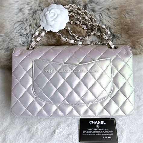 chanel 20b iridescent|iridescent chanel 19 bag.